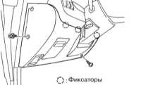  Снятие и установка панели приборов Subaru Legacy Outback