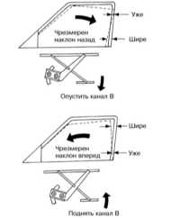  Снятие, установка и регулировка дверных стекол и компонентов стеклоподъемников Subaru Legacy Outback