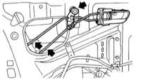  Снятие, установка и проверка компонентов замковых сборок Subaru Legacy Outback