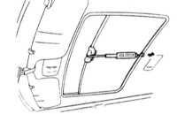  Снятие, обслуживание и установка компонентов верхних люков Subaru Legacy Outback